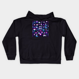 Retro 90s Vibe - Vintage Style Fashion Tee Kids Hoodie